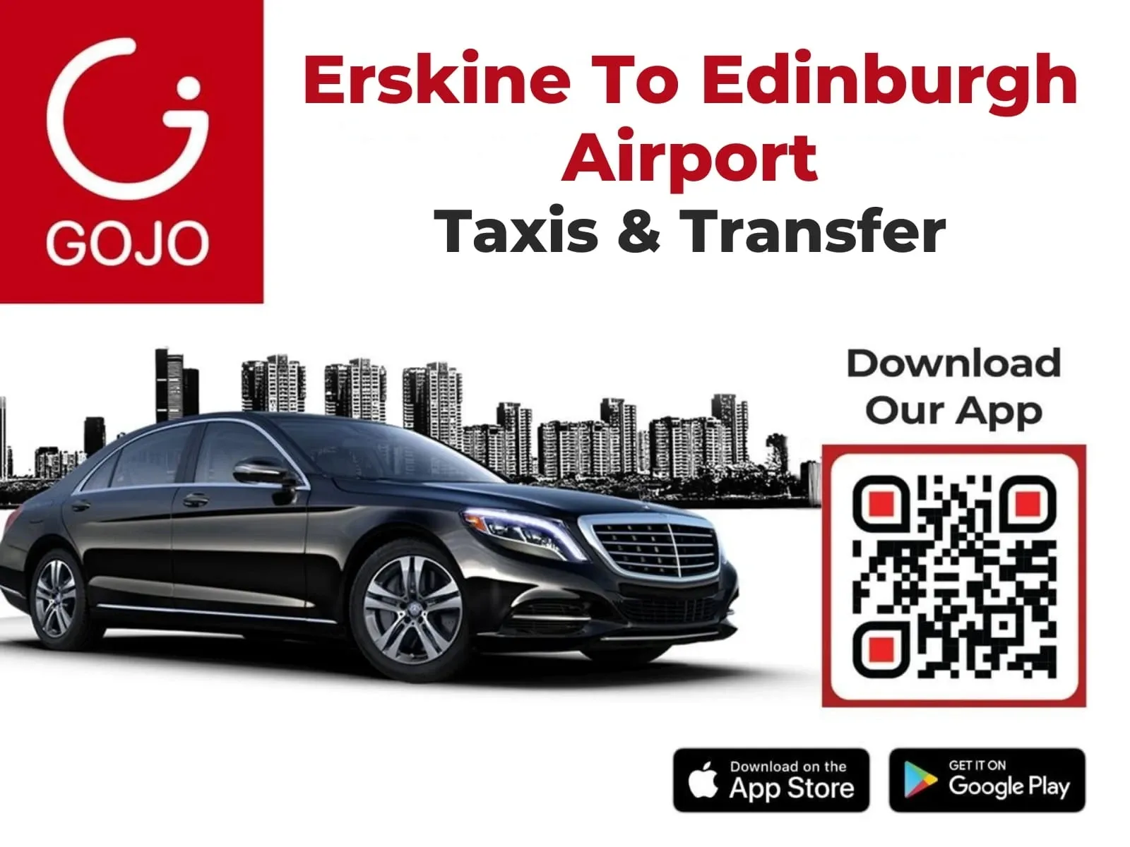 Erskine To Edinburgh Airport Transfers